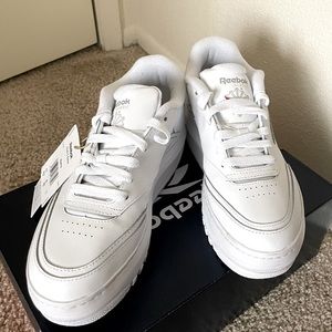 Reebok Women's Club C Extra Sneaker - White NWT